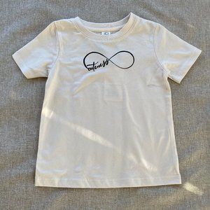 CUTENESS INFINITY TEE IN BLACK